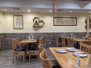 Interior at Bodhi Kosher Vegetarian Restaurant in New York City