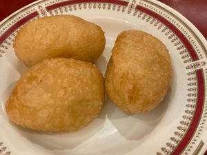 Fried Sticky Rice Dumpling at Bodhi Kosher Vegetarian Restaurant in New York City