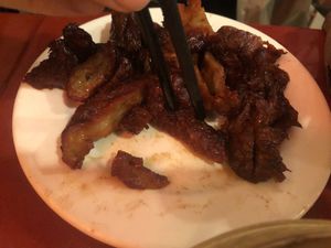 56. BBQ veg meat   at Bodhi Kosher Vegetarian Restaurant in New York City