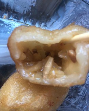 5. Fried sticky rice dumpling   at Bodhi Kosher Vegetarian Restaurant in New York City