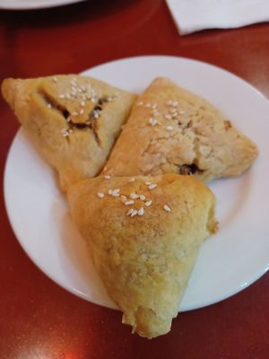 Dumplings at Bodhi Kosher Vegetarian Restaurant in New York City