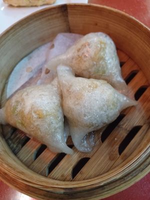 Dumplings at Bodhi Kosher Vegetarian Restaurant in New York City