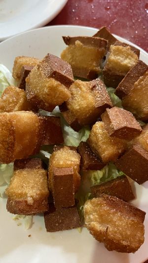 Veg ribs   at Bodhi Kosher Vegetarian Restaurant in New York City