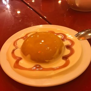 mango pudding  at Bodhi Kosher Vegetarian Restaurant in New York City