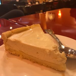 tofu cheesecake  at Bodhi Kosher Vegetarian Restaurant in New York City
