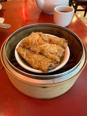 Steamed Buddha's Bean Curd Roll at Bodhi Kosher Vegetarian Restaurant in New York City