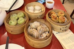 Dim sum  at Bodhi Kosher Vegetarian Restaurant in New York City