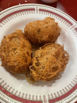 Fried Taro  at Bodhi Kosher Vegetarian Restaurant in New York City
