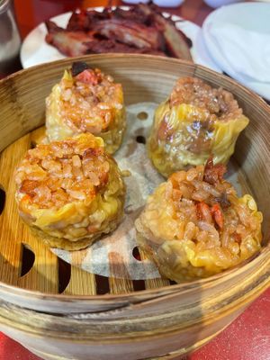 Sticky Rice Shumai* one of my favs! at Bodhi Kosher Vegetarian Restaurant in New York City