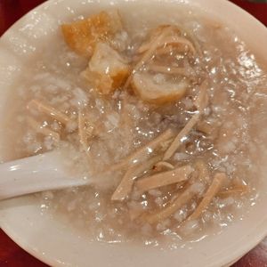 Congee at Bodhi Kosher Vegetarian Restaurant in New York City