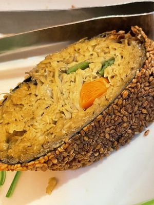   at Bodhi Kosher Vegetarian Restaurant in New York City