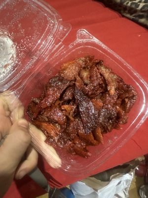 bbq pork  at Bodhi Kosher Vegetarian Restaurant in New York City