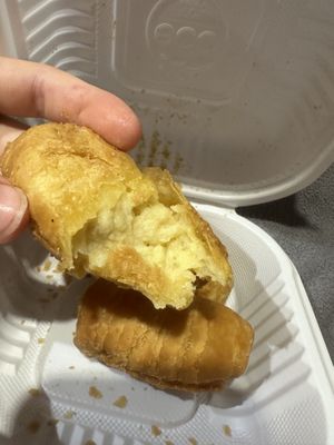 durian pastry  at Bodhi Kosher Vegetarian Restaurant in New York City