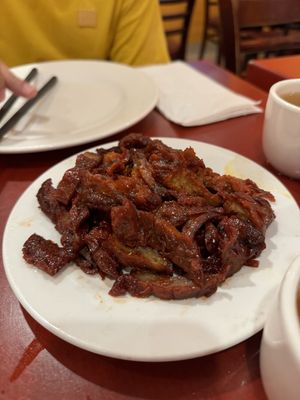 BBQ Veg Meet  at Bodhi Kosher Vegetarian Restaurant in New York City