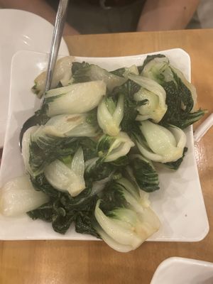 Bok Choi  at Bodhi Kosher Vegetarian Restaurant in New York City