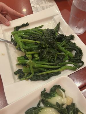 Greens  at Bodhi Kosher Vegetarian Restaurant in New York City