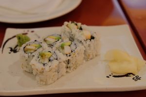 Veggie California Roll at Bodhi Kosher Vegetarian Restaurant in New York City