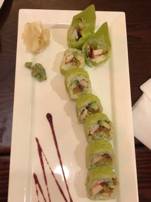 Mountain roll at Bodhi Kosher Vegetarian Restaurant in New York City