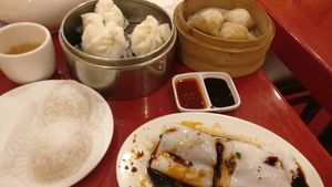 Vegan Dim Sum at Bodhi Kosher Vegetarian Restaurant in New York City