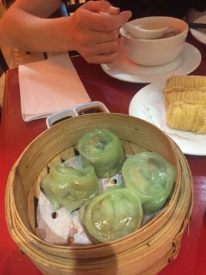 Dumplings  at Bodhi Kosher Vegetarian Restaurant in New York City