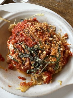 Vegan Eggplant Rollatini  at The Top in Gainesville