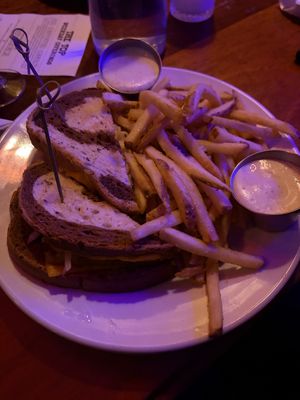 Tempeh Reuben (it’s okay. Not enough tempeh on it)  at The Top in Gainesville
