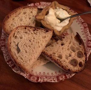 Garlic bread at Alaska Bar in Berlin