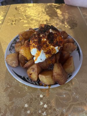 Patatas bravas  at Alaska Bar in Berlin