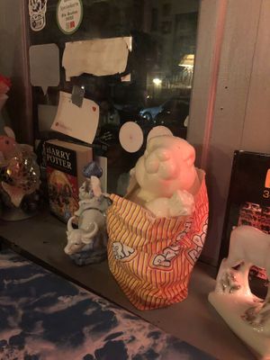 Interesting decoration   at Alaska Bar in Berlin