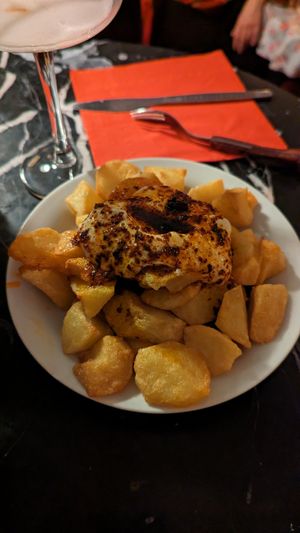 Patatas bravas at Alaska Bar in Berlin