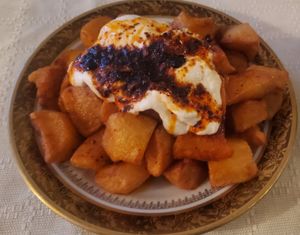 Patatas bravas at Alaska Bar in Berlin