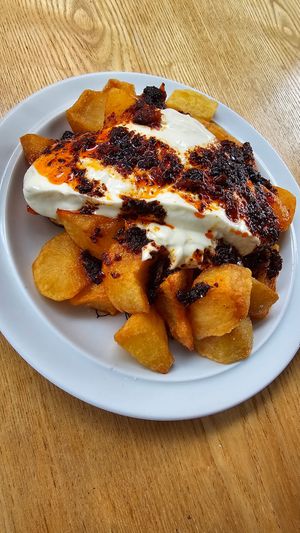 patatas bravas at Alaska Bar in Berlin