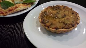Quiche at Veg'Art in Paris