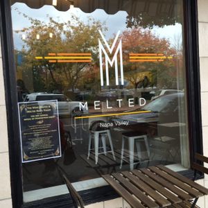 downtown Napa off Pearl Street at Melted in Napa