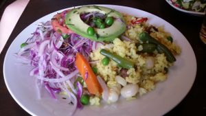 Set lunch menu option. (My favorite one out of the handful of times I have been there)  at El Encuentro - Sta Catalina Ancha in Cusco
