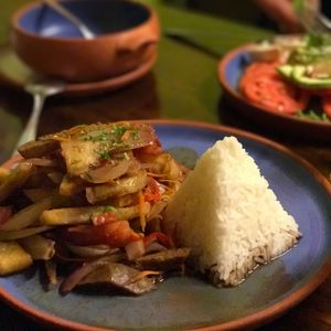 Lomo Asado at El Encuentro - Sta Catalina Ancha in Cusco
