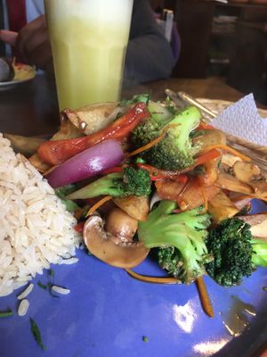 Chifa food at El Encuentro - Sta Catalina Ancha in Cusco