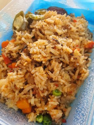 Sambal fried rice ~ CNY DAY 2 at 3 Treasures 三寶齋 - AMK in Northeast Singapore