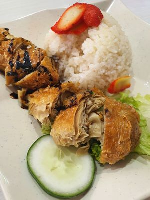 Chicken rice ~ CNY DAY 2 at 3 Treasures 三寶齋 - AMK in Northeast Singapore