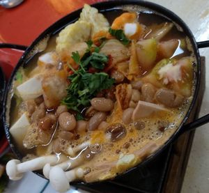 韓式火鍋 Korean army stew at 3 Treasures 三寶齋 - AMK in Northeast Singapore