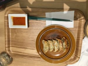 dumplings at T's Tan Tan in Sendai