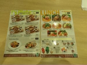 english lunch set menu with prices at T's Tan Tan in Sendai