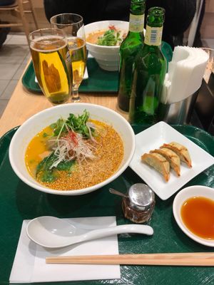 Tasty vegan ramen at T's Tan Tan in Sendai