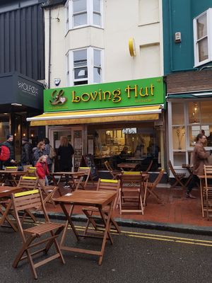 Outside at Loving Hut - North Laine in Brighton