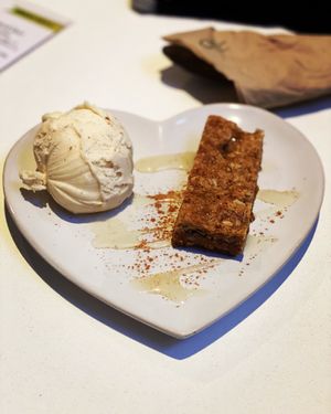 Apple cake  at Loving Hut - North Laine in Brighton