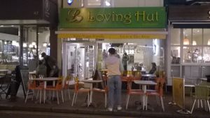 outside at Loving Hut - North Laine in Brighton