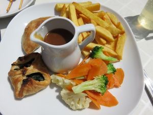 pie with gravy, Loving Hut Brighton at Loving Hut - North Laine in Brighton