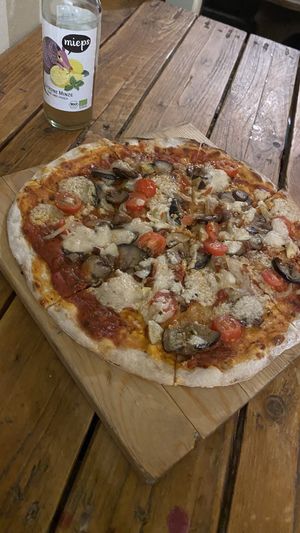 Pizza  at Pizza LAB in Leipzig