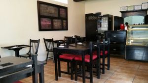 Inside Mesa Cafe at Mesa Cafe in San Pedro