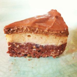 raw, sugar free, vegan treats, with house made caramel at The Conscious Caravan - Food Van in Castlemaine